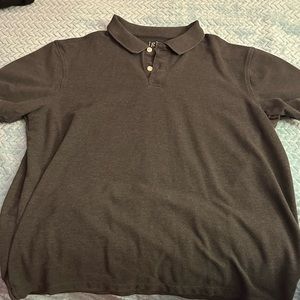 Grey polo shirt